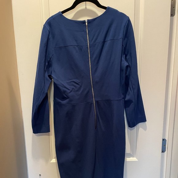 J.Crew Blue Shift Dress - Sz. 10 - Picture 3 of 6